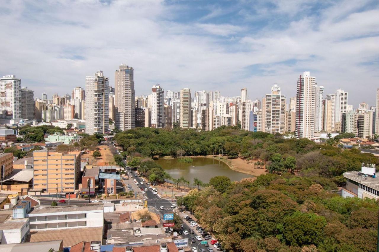 Apartamento De 1 Quarto Com Vista Para O Parque Vaca Brava E Com Jacuzzi No Setor Bueno - El1802 Goiania Bagian luar foto